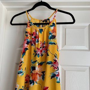 Papermoon NWT Stitch Fix Yellow Floral Halter